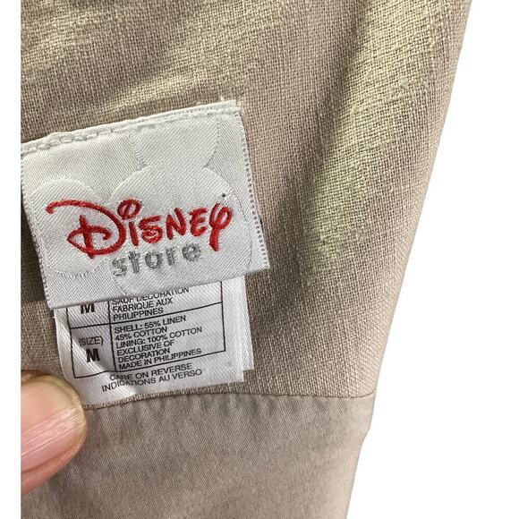 Vintage Disney Winnie the Pooh sleeveless shift dress M light brown - Picture 6 of 7